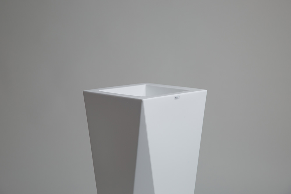 DONICA DONICZKA DEKORACYJNA 75 CM BIAŁA NOWOCZESNA Kod producenta CC-ROSSA75