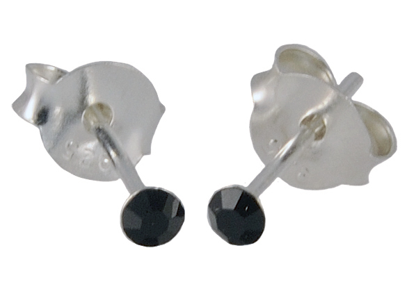 

Kolczyki cyrkonia 2,5 mm sztyfty srebro 0,925