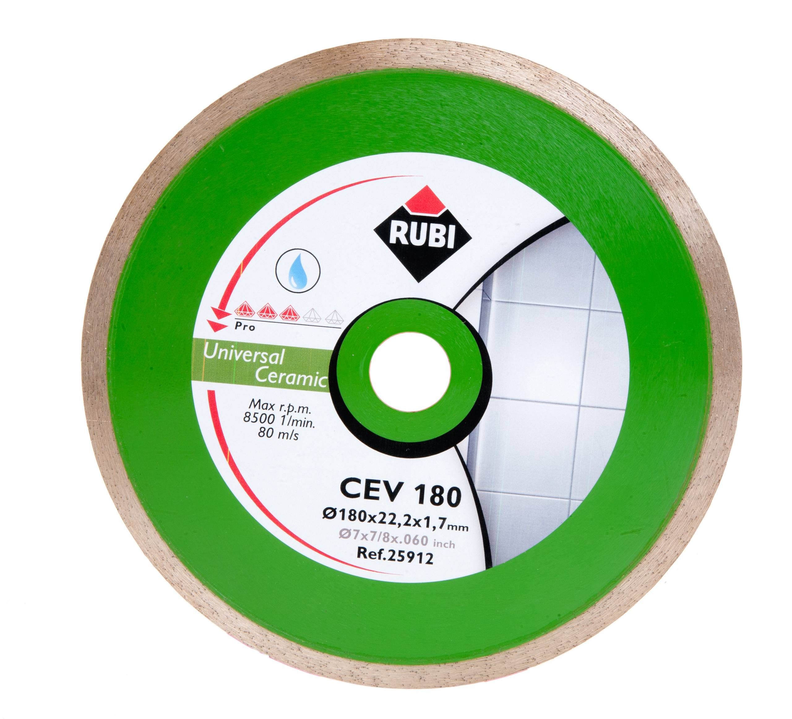 

Tarcza Diamentowa Rubi Cev 180