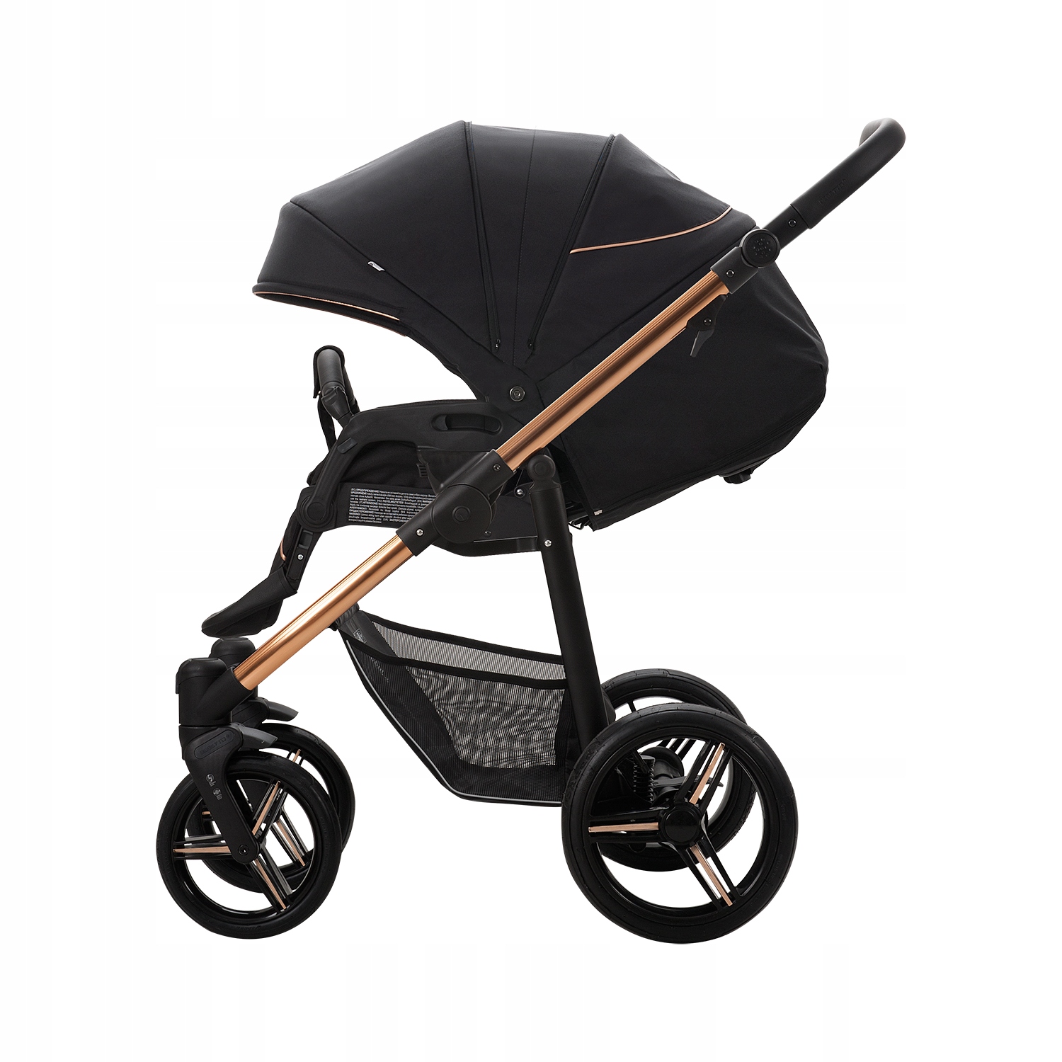 BEBETTO wózek spacerowy NICO ESTILO 01 / miedziany Rodzaj kół Pompowane