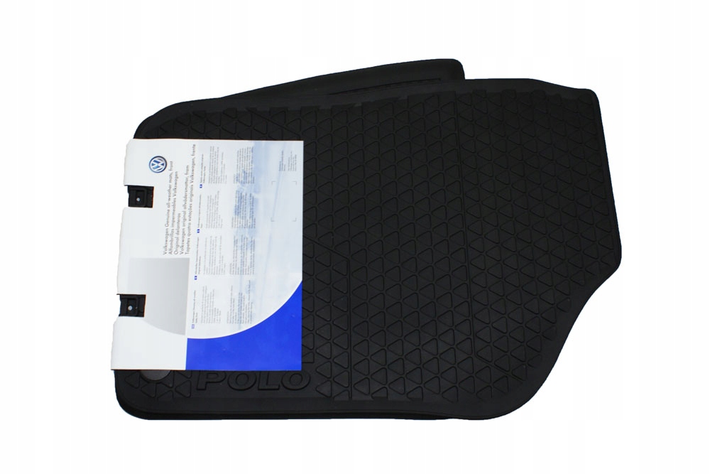 ORYGINAŁ DYWANIKI GUMOWE PRZÓD VW POLO 6R 10-17