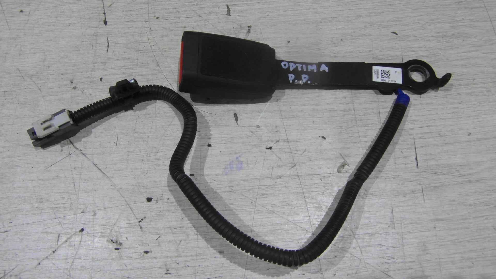 защелка ремень безопасности перед левый kia OPTIMA 15r