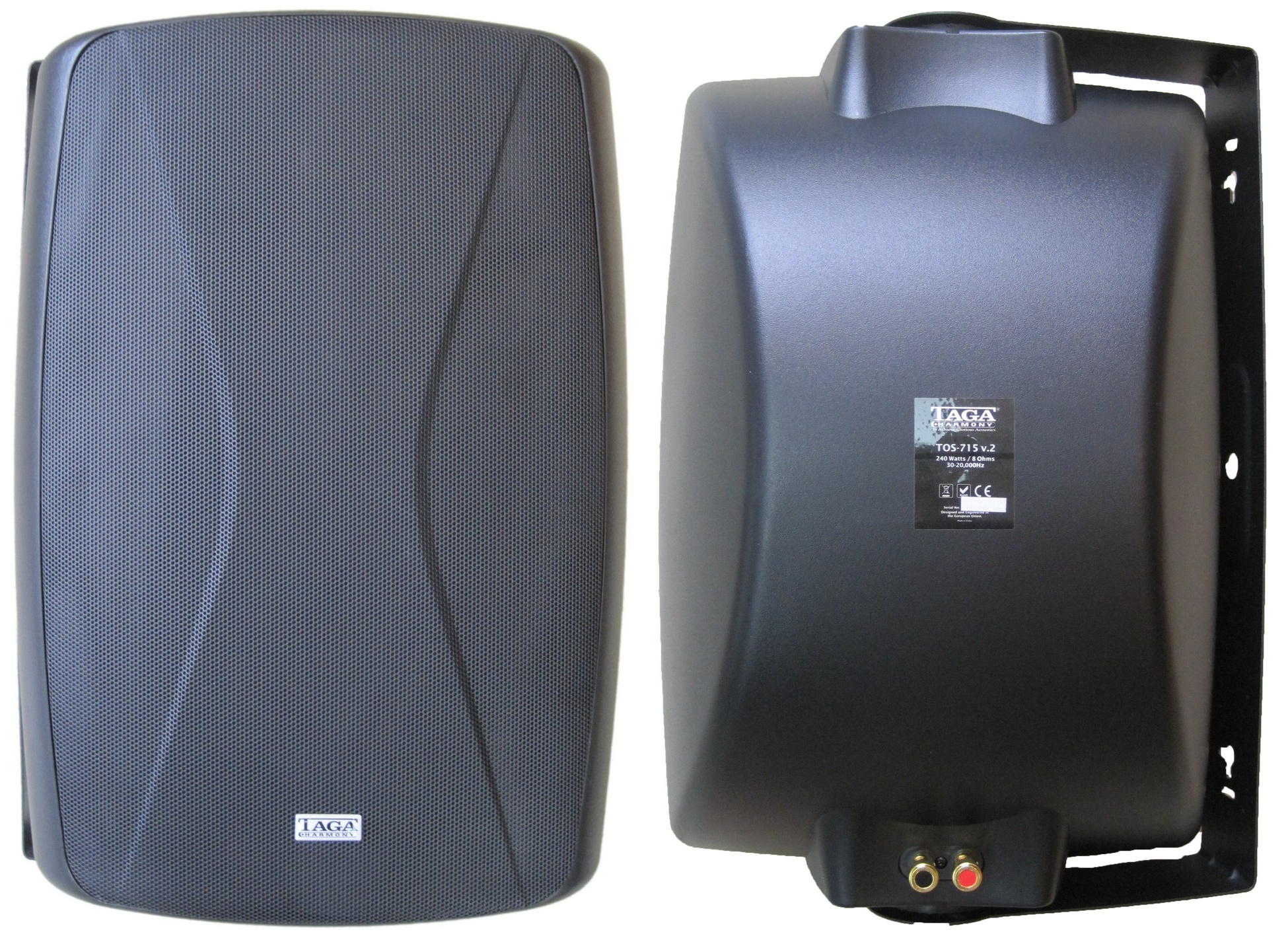 GŁOŚNIKI ZEWNĘTRZNE UV TAGA HARMONY TOS-715 v2 Wymiary 43.5 x 30 x 26.5 cm