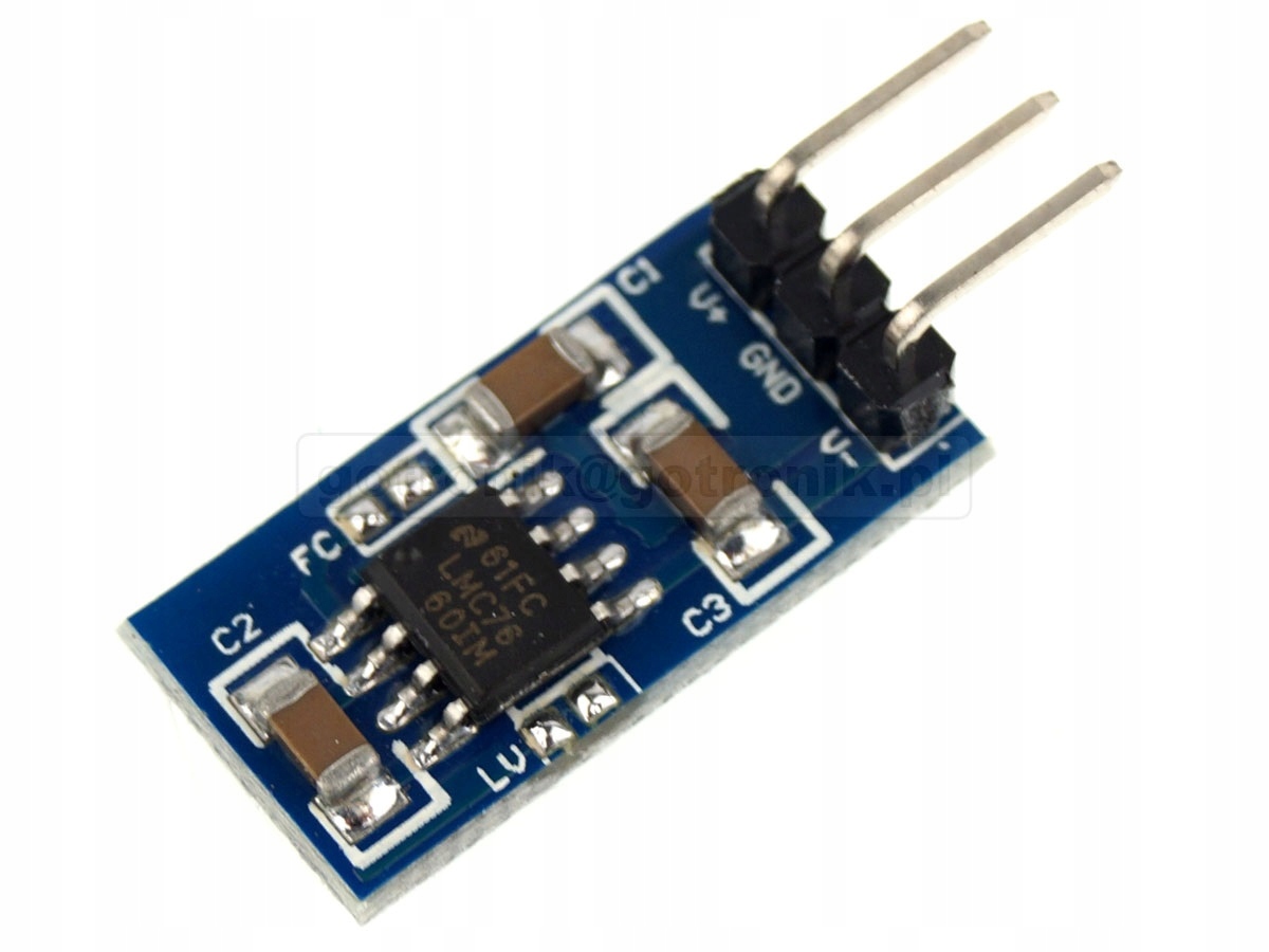 

Moduł przetwornicy napięcia ujemnego LM7660_LCT207