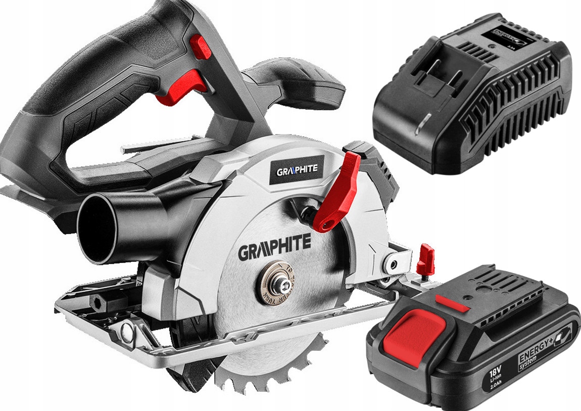 

Graphite Pilarka 18V 1x2,0Ah 150mm Energy+ 58G008