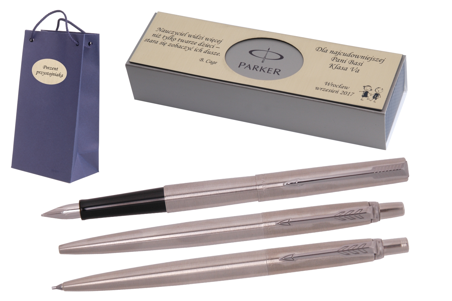 Parker Jotter trio pióro długopis ołówek Grawer