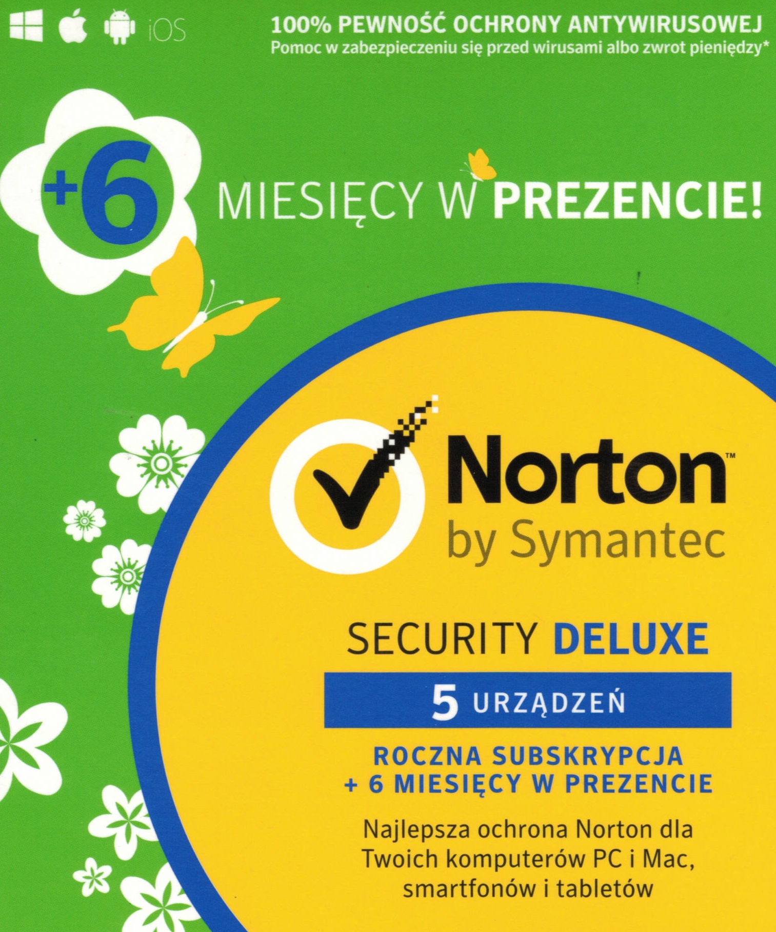 

Norton Internet Security Deluxe 5 Pc / 18 Miesięcy