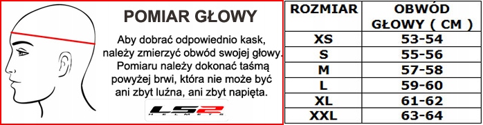 KASK LS2 MX700 SUBVERTER EVO RASCAL BL. ORANGE XXL Kolor czerwony niebieski żółty
