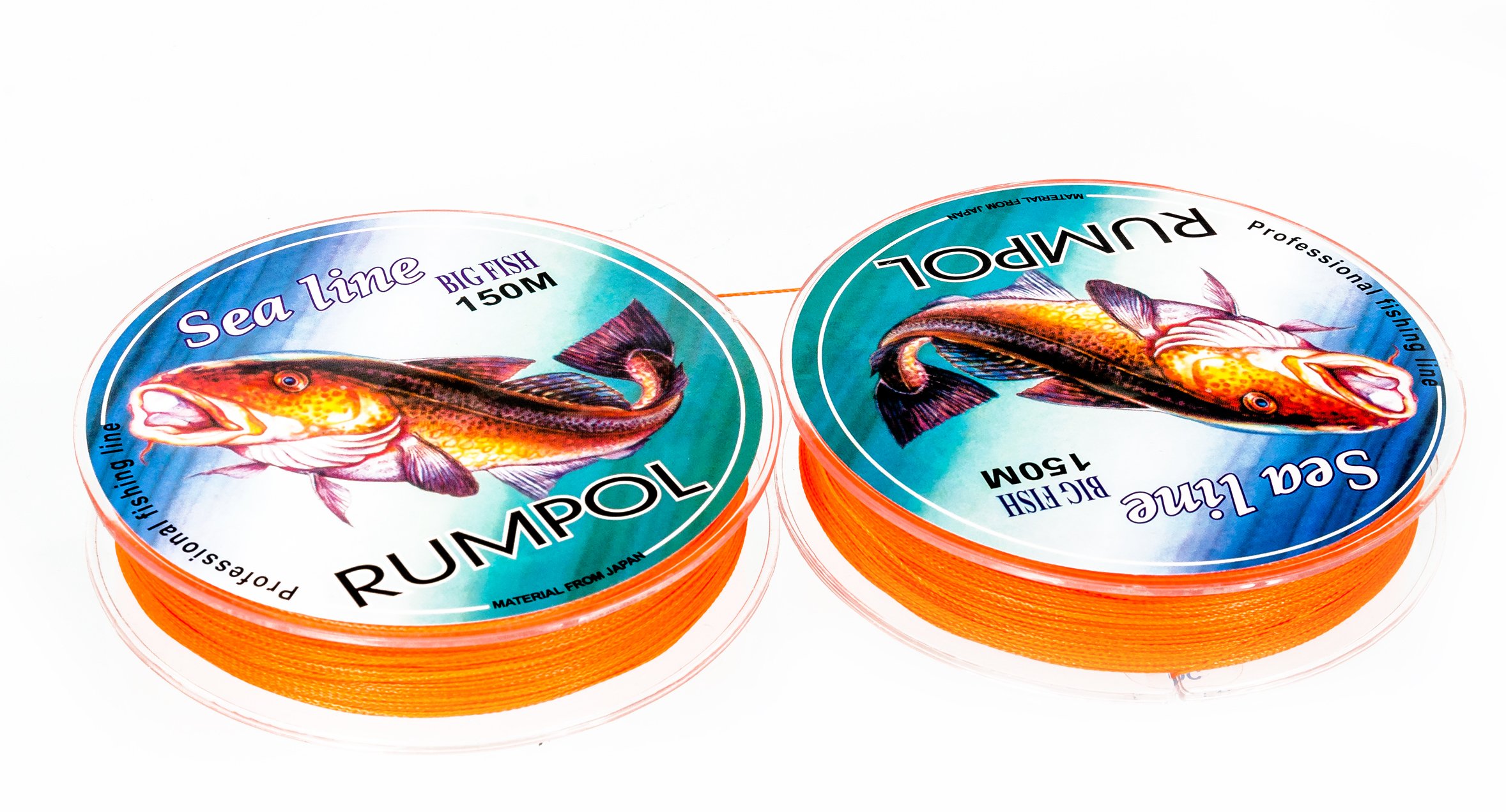 Plecionka Morska Fluo 300m 2x150m 0,30mm/ 28,6kg