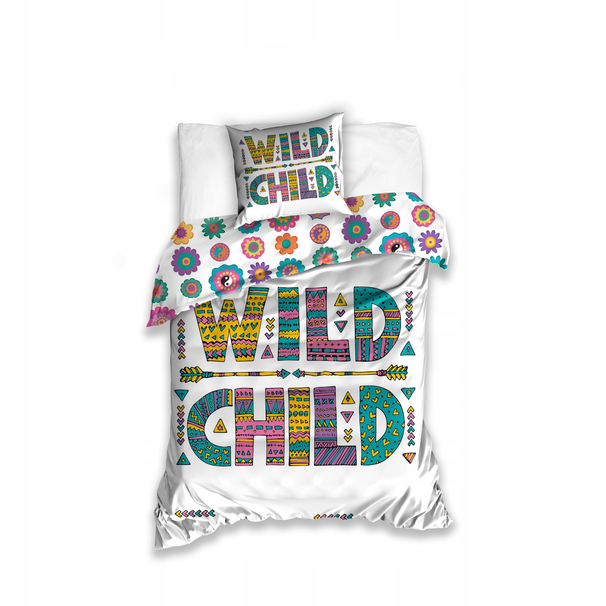 

Pościel Młodzieżowa 160x200 Dziecięca Wild Child