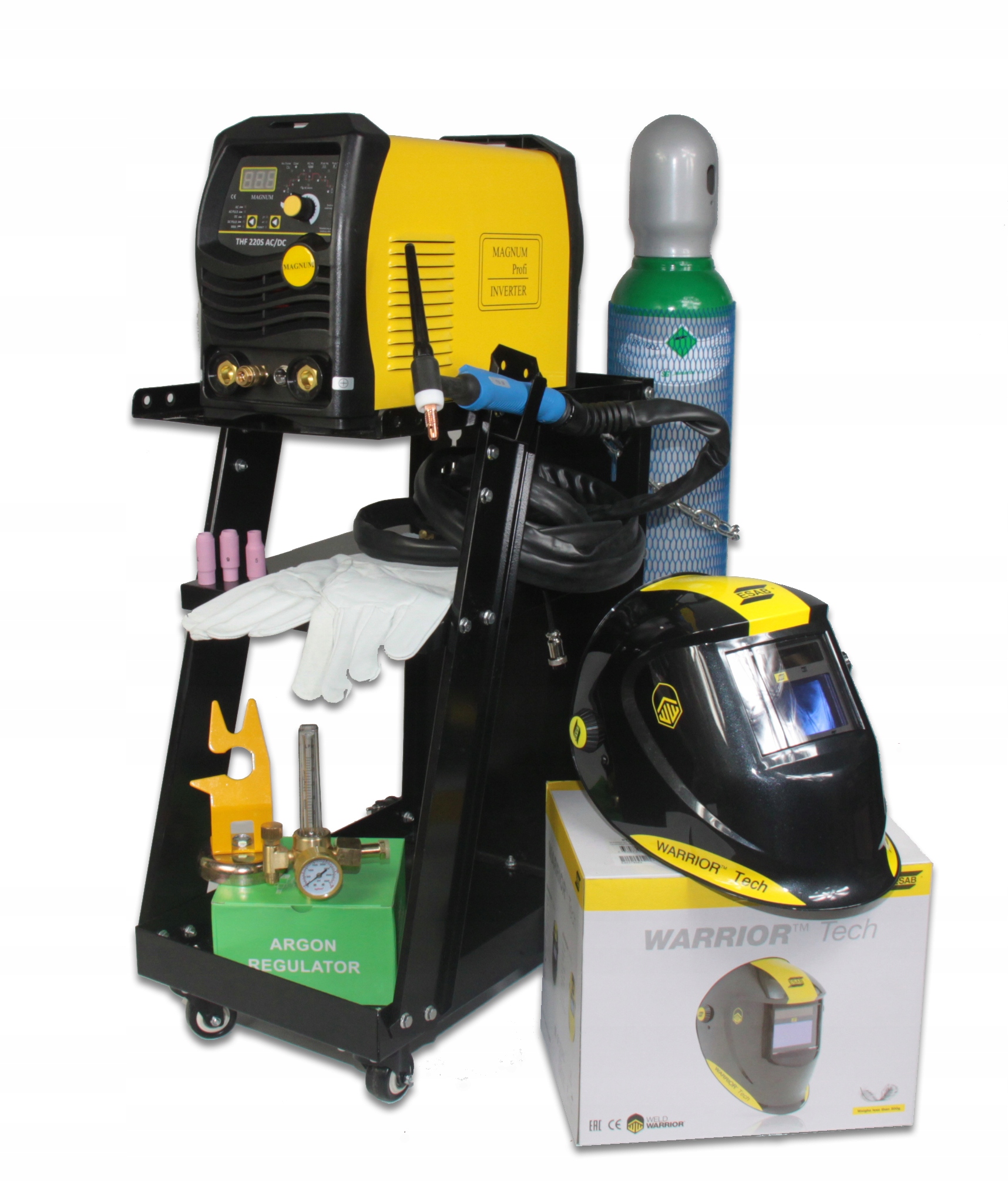 

Spawarka Tig Magnum Thf 220S Ac/dc Zestaw Esab