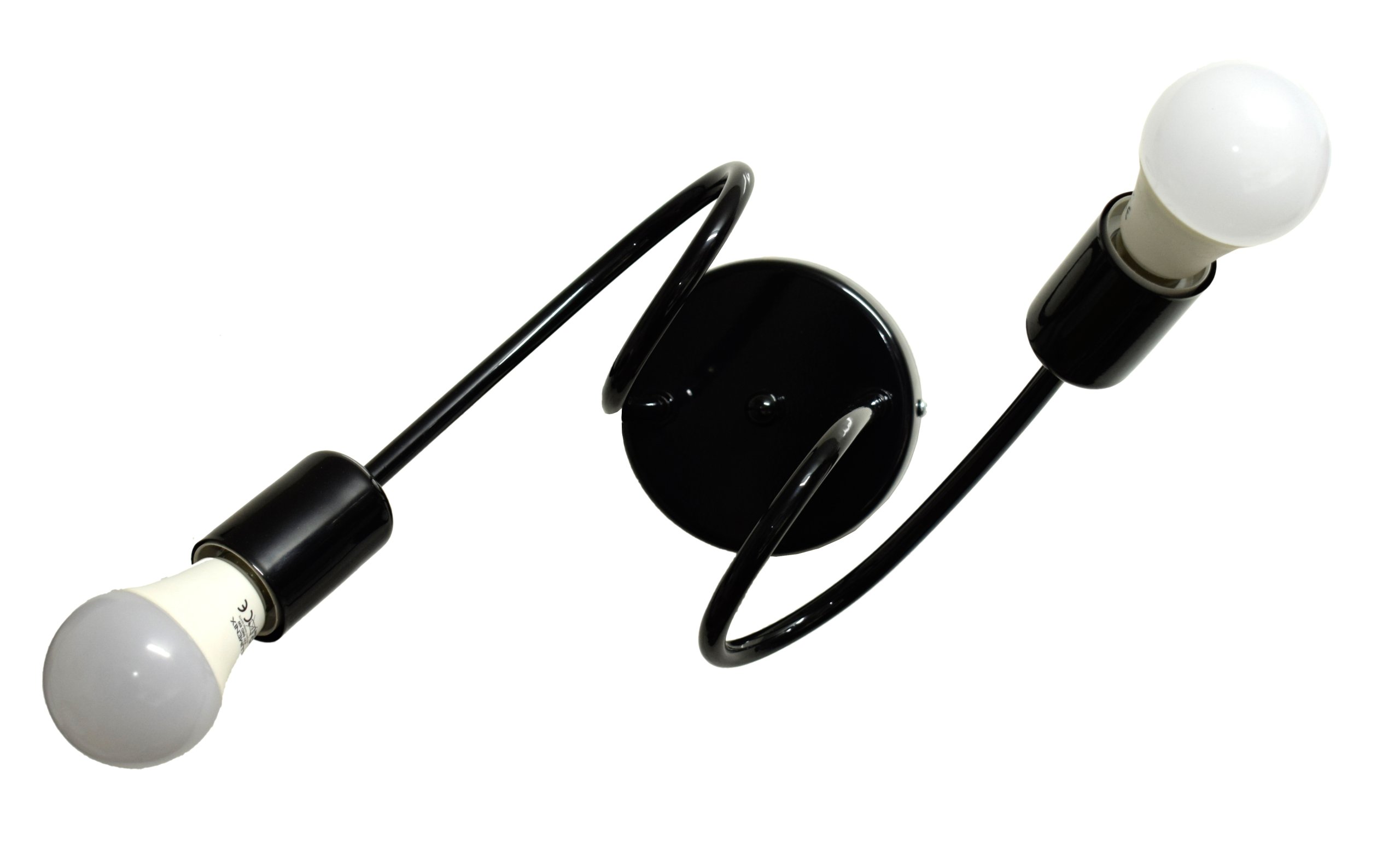 

Lampa Kinkiet Podwójny Loft E 27 Pod Led