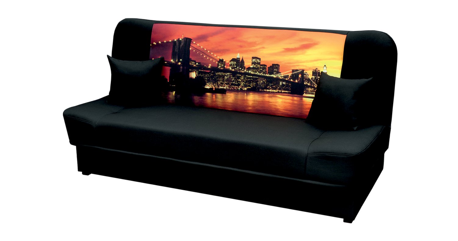 Wersalka Motyw Konie Obraz Kanapa Foto bonel Szerokość mebla 120 cm