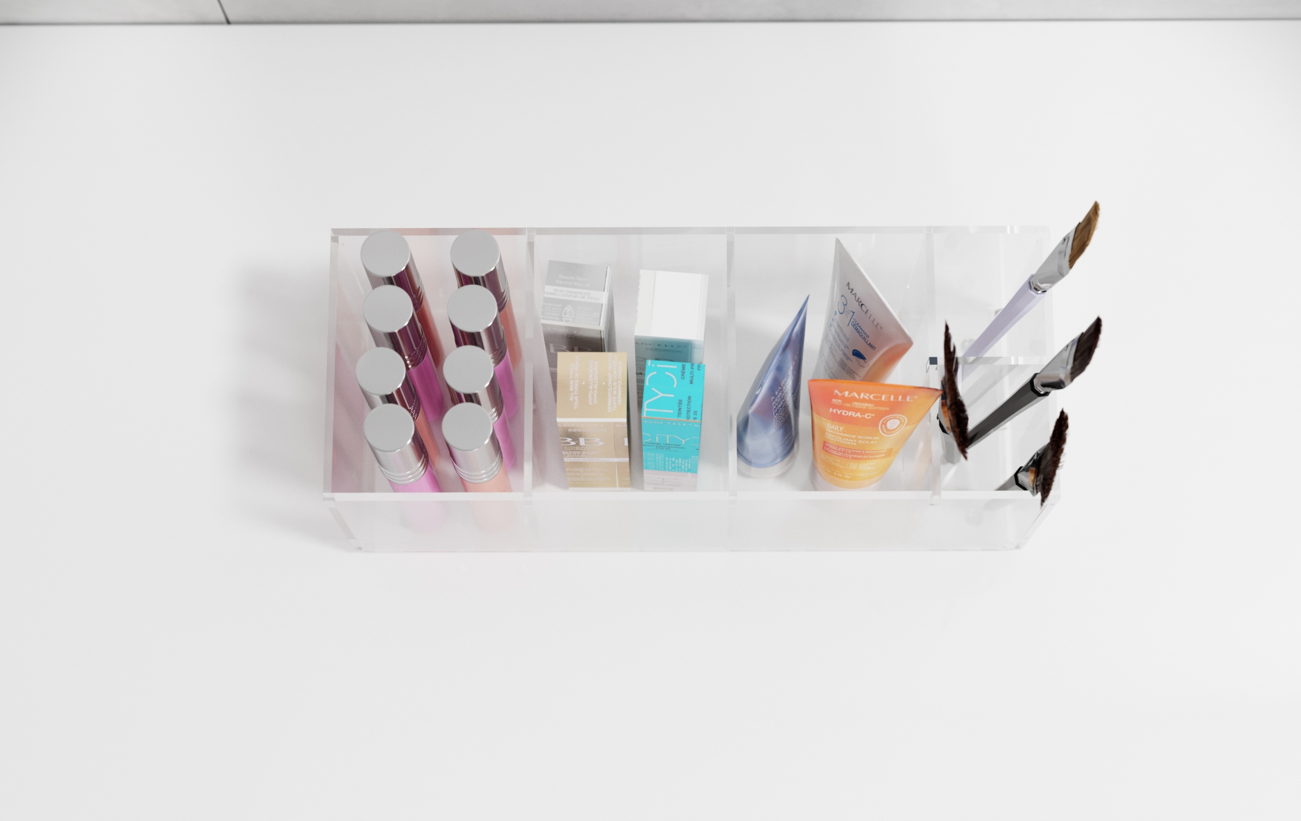 Organizer Pojemnik Pudełko do szuflad PLEXI PLEKSI Marka MCJ