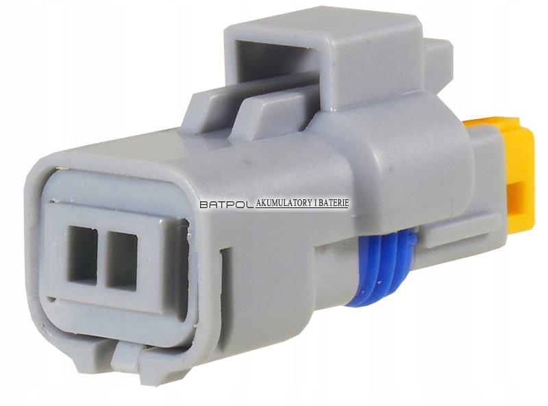 WTYK ZLACZE 2 PIN SICMA PEUGEOT CITROEN FIAT SZARA Producent części Batpol