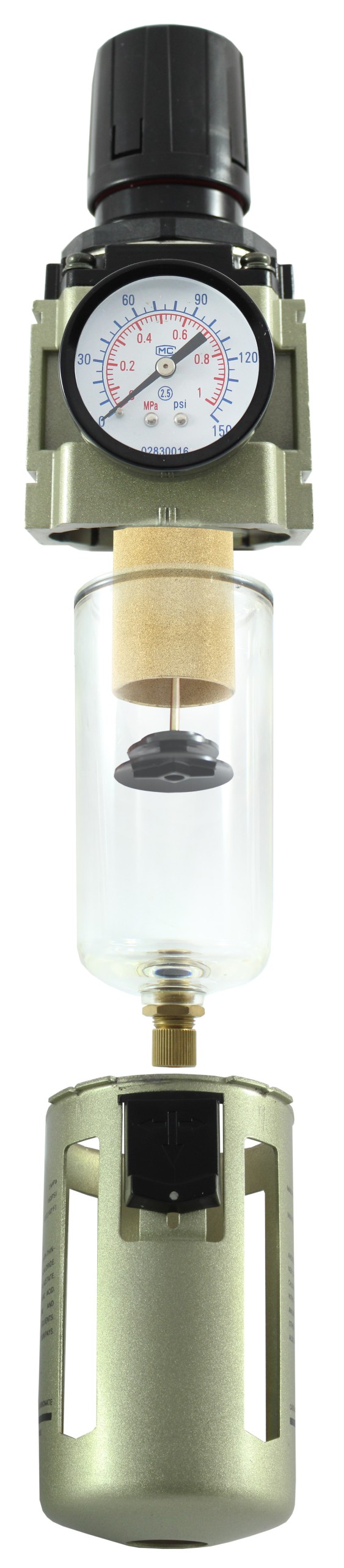 Filtr z reduktorem powietrza 3 4 Weight with packaging 1 kg