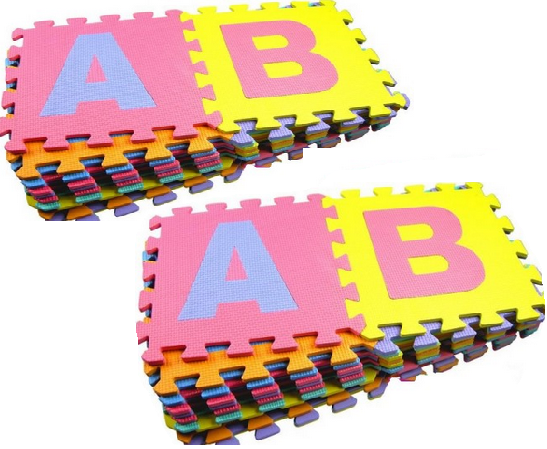 

Duże Puzzle Piankowe Mata Alfabet 52szt