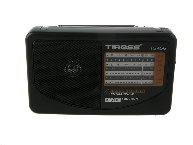Radio PRZENOŚNE Sieciowe R20 FM AM SW Tiross 456 Marka inna