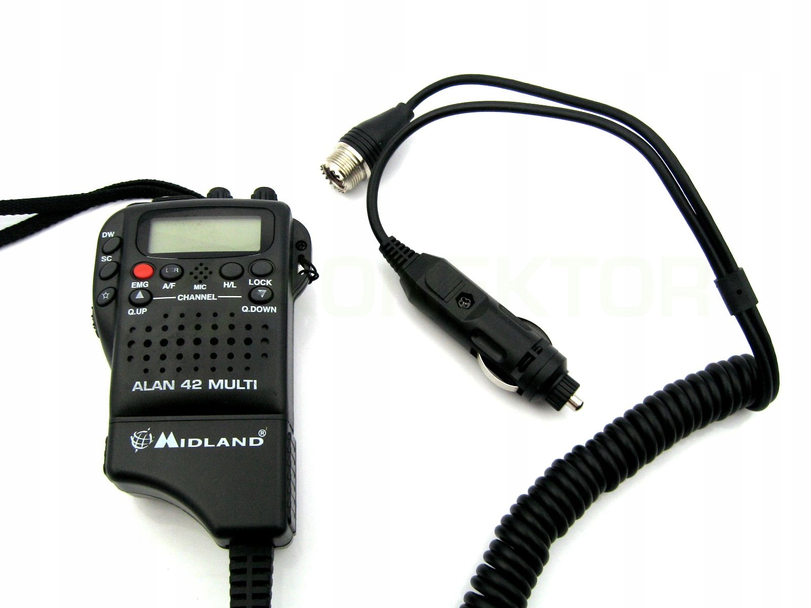 Adapter samochodowy do CB radia ALAN 42 [ORYG.] Kod producenta ALAN 42 ADAPTER 12V