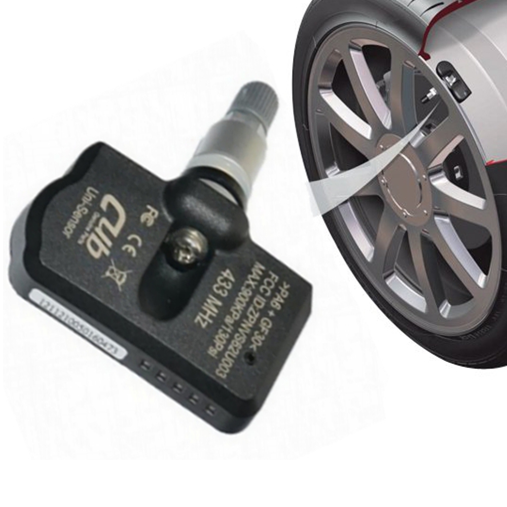 4 czujniki TPMS cisnienia w oponach 433MHz TOYOTA