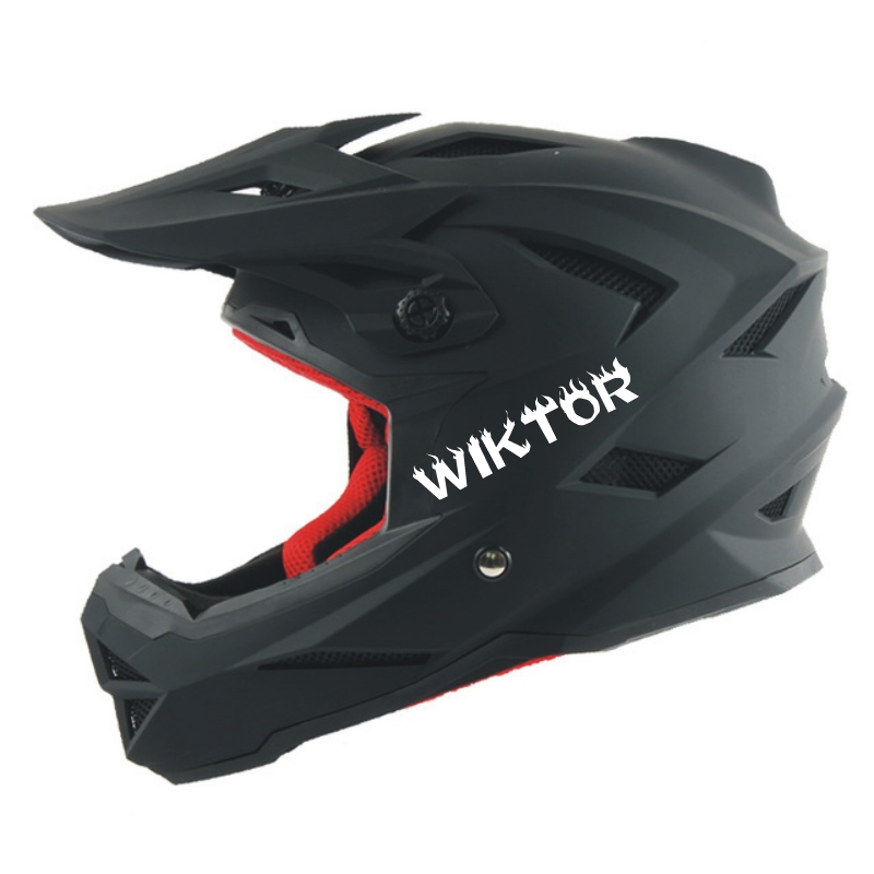 Twoje IMIĘ Ksywa naklejki kask rower Napis nr18 Model YESS Naklejki