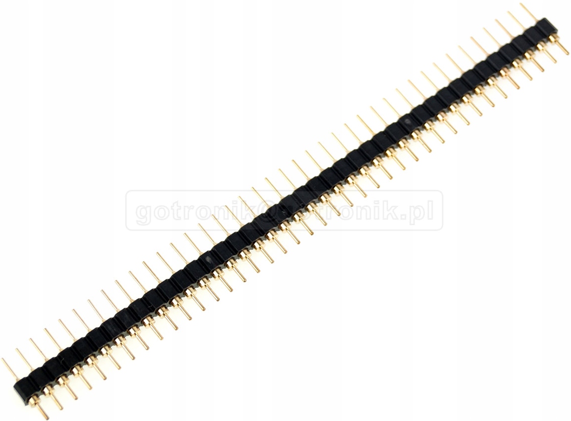 

Listwa kołkowa 1x40pin precyzyjna 2,54mm____SIS-40