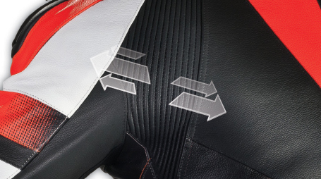 Kurtka SHIMA CHASE red skóra Rozmiar M