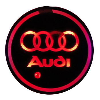 

Światła Led Logo Podkładka Audi Projektor Czerwony