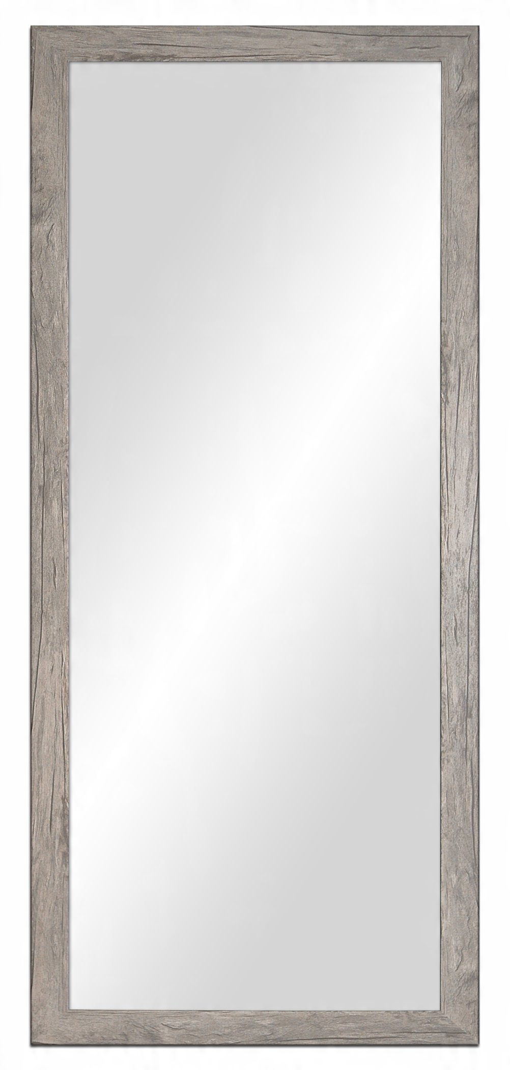 

Lustro Szare Drewno 57x37 cm Inne