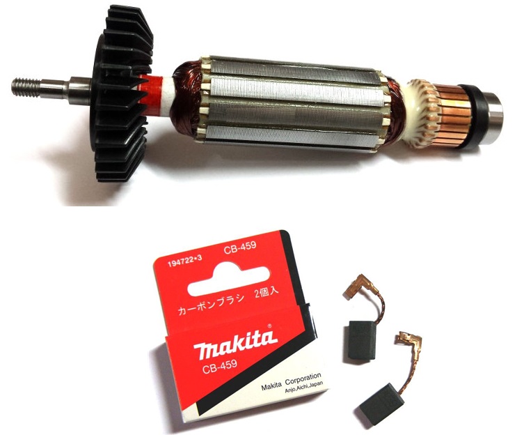 

Makita wirnik szlifierki GA5030 GA4530 + Szczotki