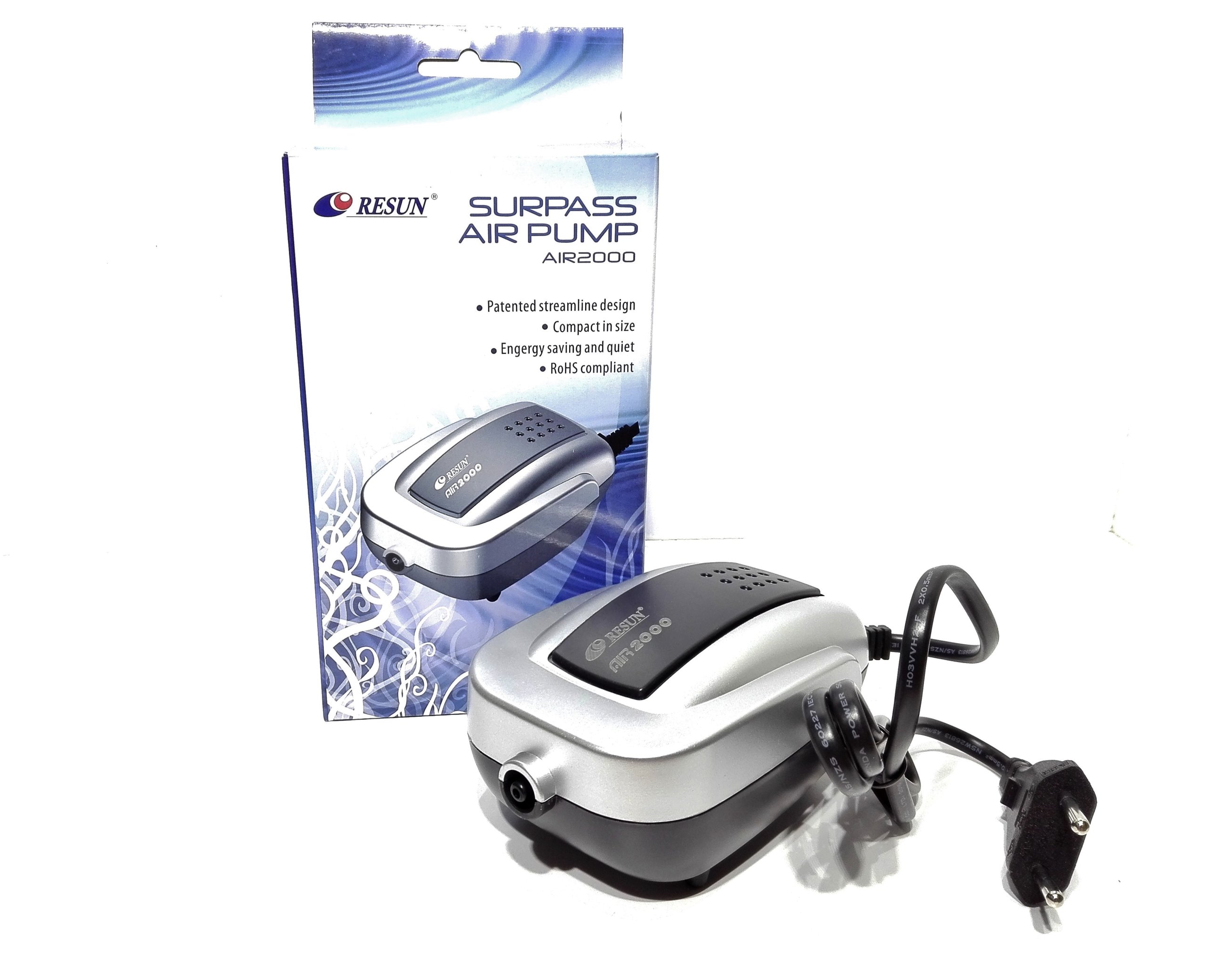 Levně Resun Vzduchovací Čerpadlo AIR-2000K (sada) Úsporné Tiché Kvalitní