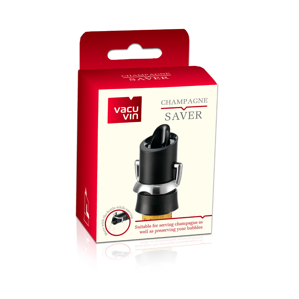 Zátka VacuVin s nálevkou na šampaňské a šumivé víno