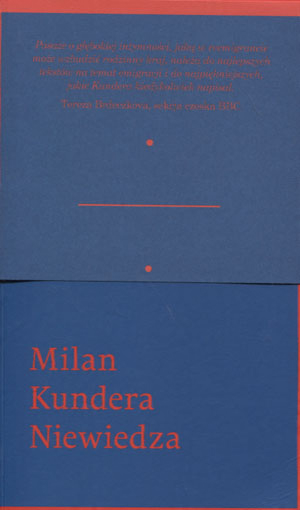 

Niewiedza Milan Kundera