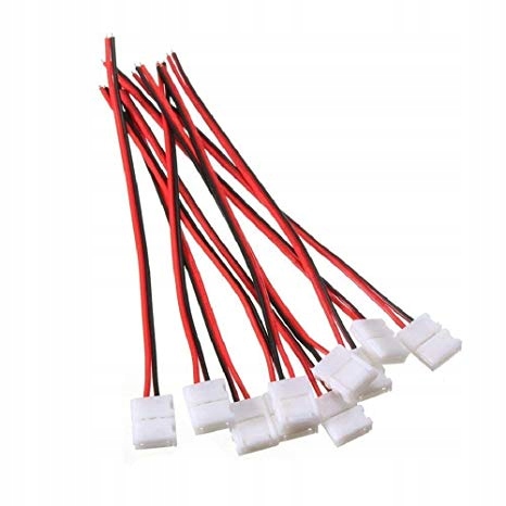 

Złączka klips klik spinka 10mm 2pin do taśma Led