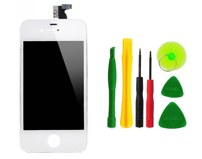 

Komplet Ekran LCD Digitizer Szyba - iPhone 4S