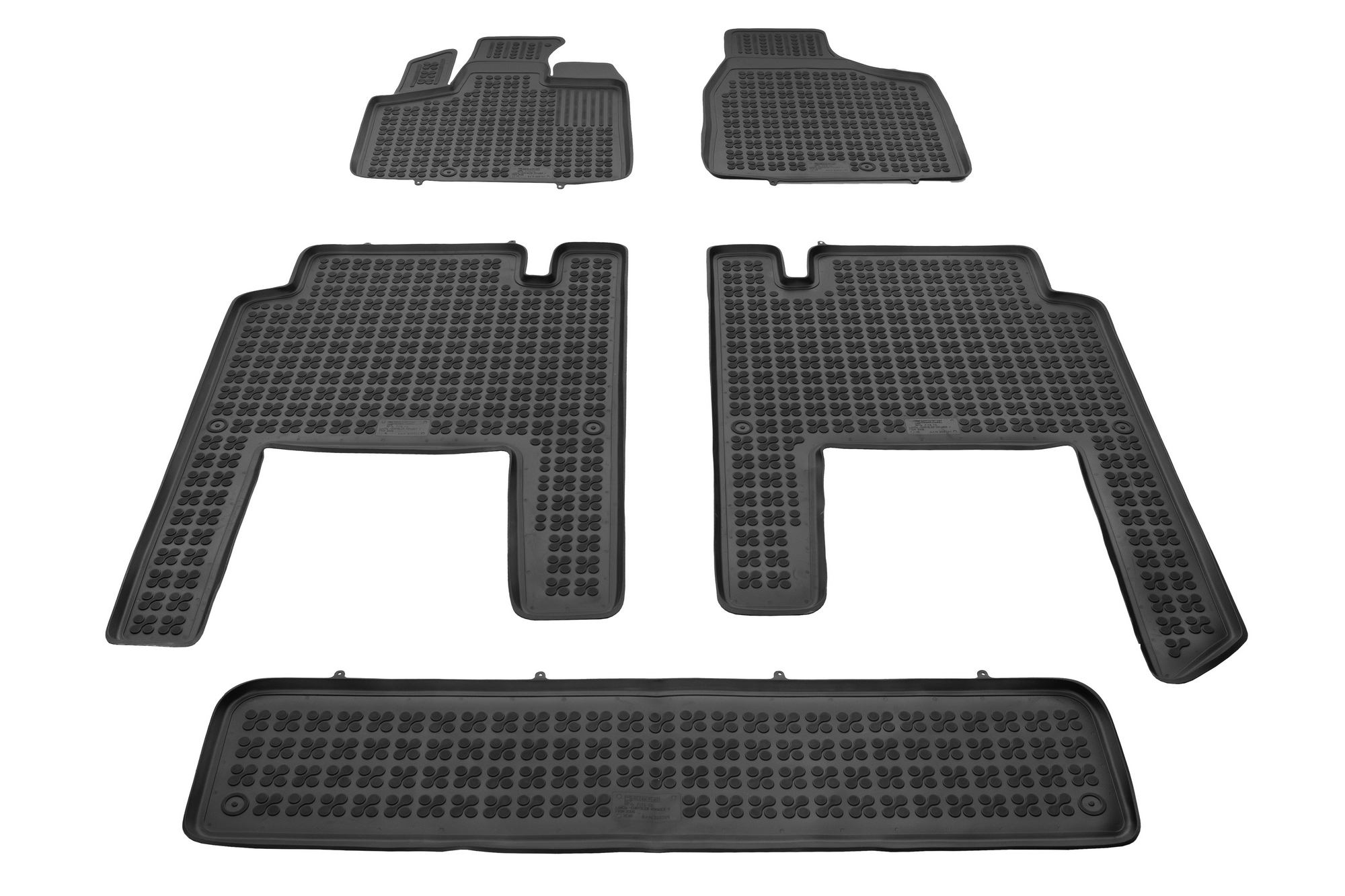 

Dywaniki gumowe Chrysler Voyager V 2008 Rezaw