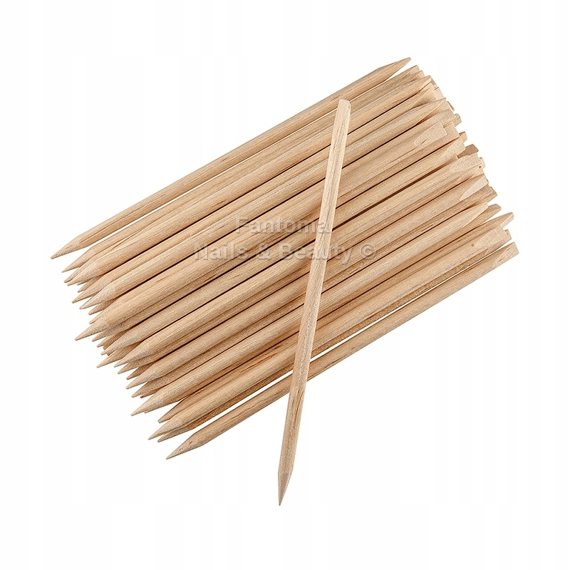 PATYCZKI DO MANICURE Z DRZEWA POMARAŃCZY 100 SZT.