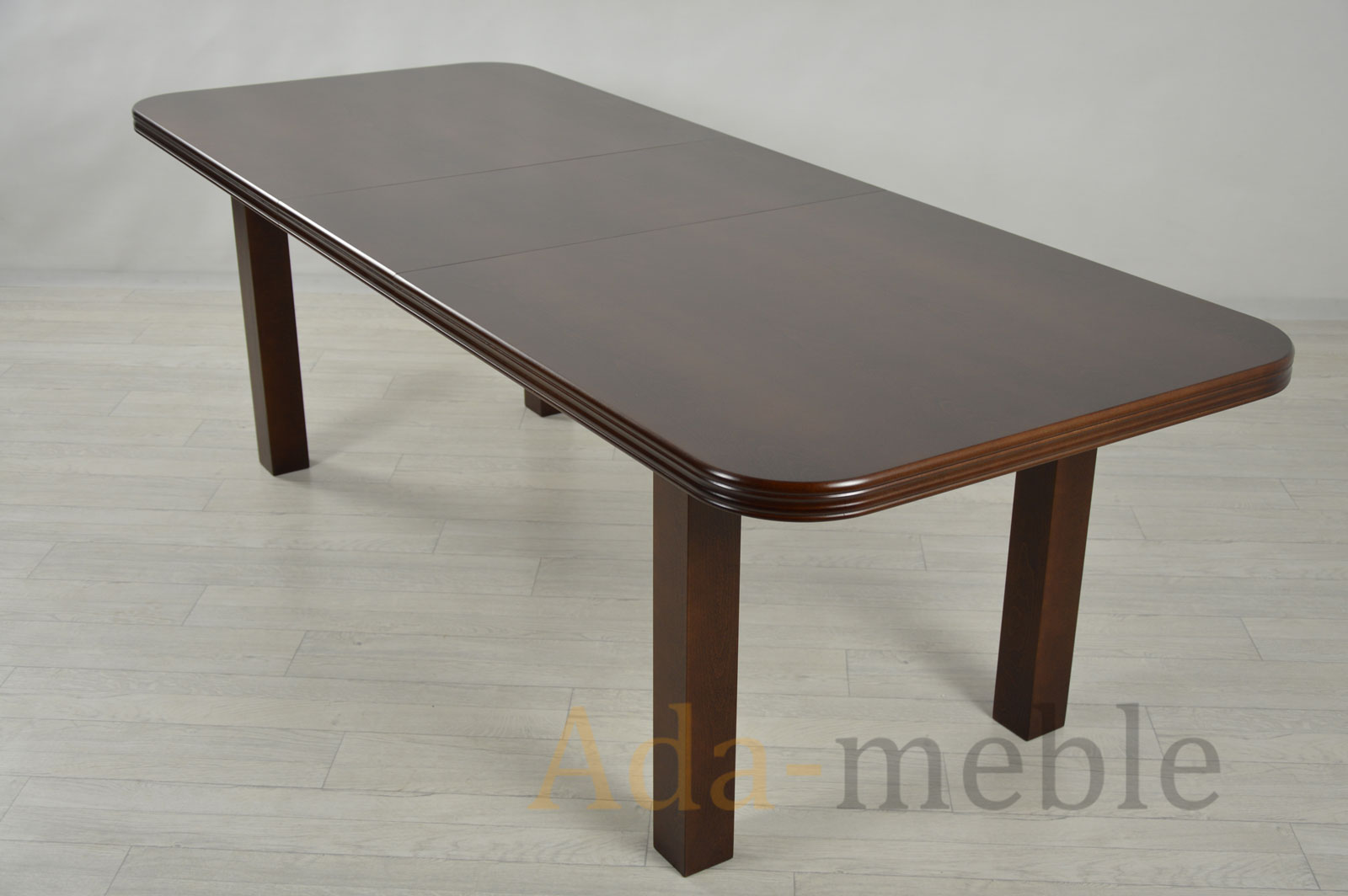 8 Krzeseł + Stół rozkładany do 3m / Ada-meble Kształt blatu prostokątny