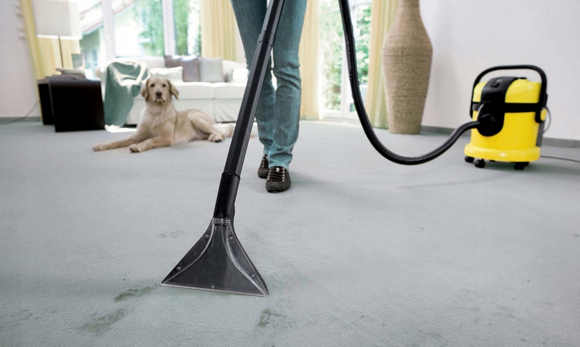 ODKURZACZ PIORĄCY KARCHER SE 5.100 ZESTAW DLA DOMU Stan opakowania oryginalne