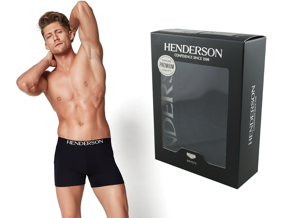 

Bokserki męskie Henderson Man 35218 czarne - L