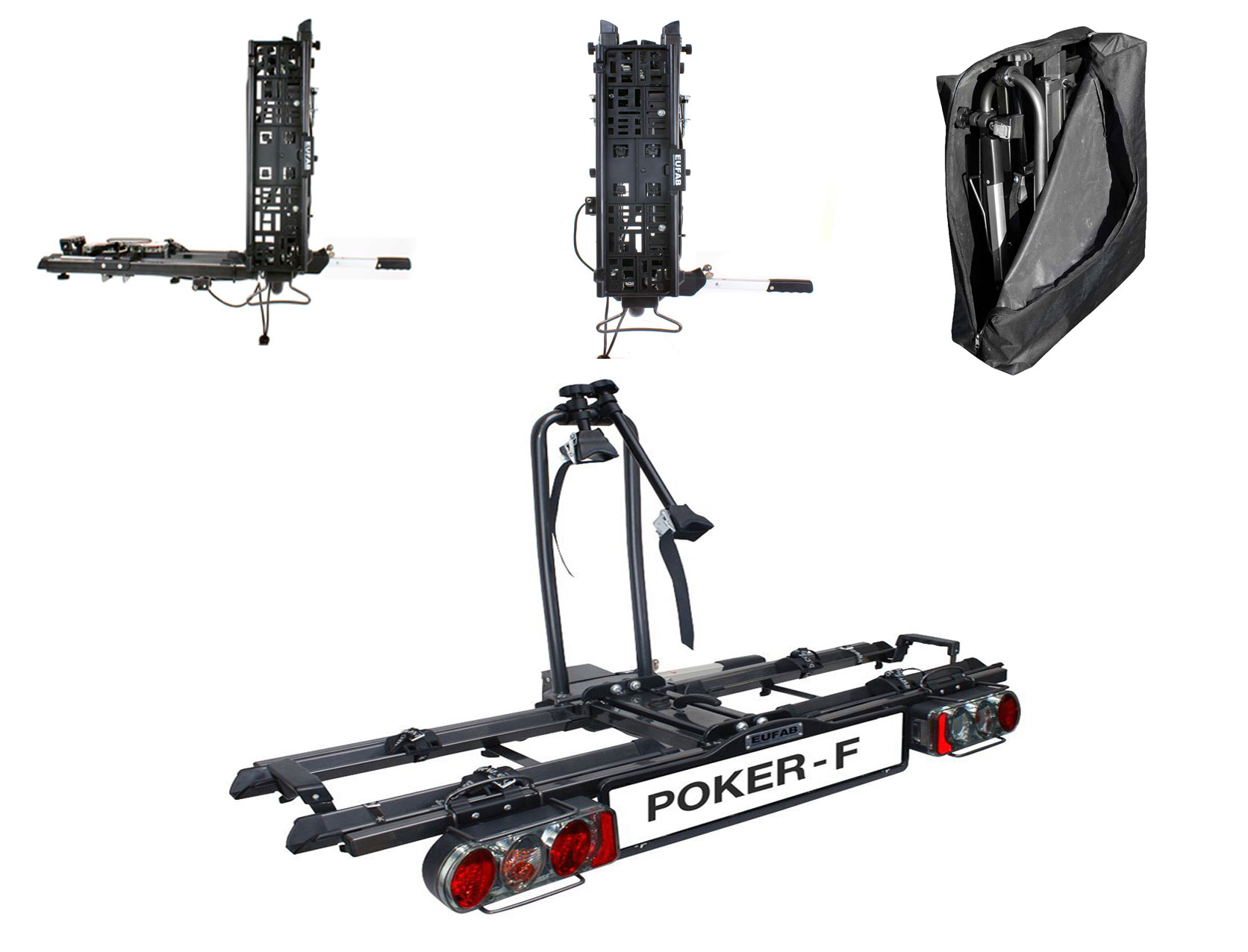 Тримач для велосипедного гачка німецький складаний