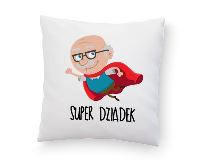 

Poduszka Z Nadrukiem Prezent Dzień Dziadka Wzory!