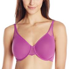 4P Freya Wacoal Purple Body By Seamless 36B 80B