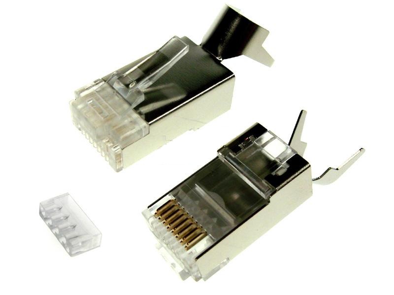 Wtyk RJ45 RJ-45 drut kat.7 kategoria 7 10szt.