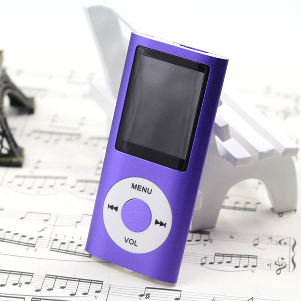 ODTWARZACZ MP4 MP3 MENU PL RADIO DYKTAFON SD 8GB Model PM-P5 różowy