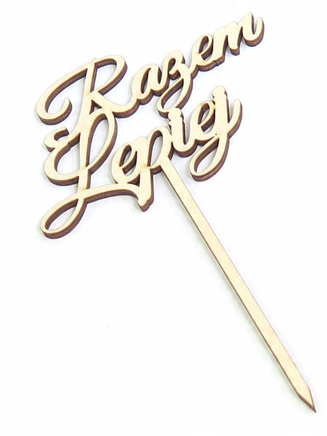 

Dekor Cake Topper Razem Lepiej Decoupage VR16