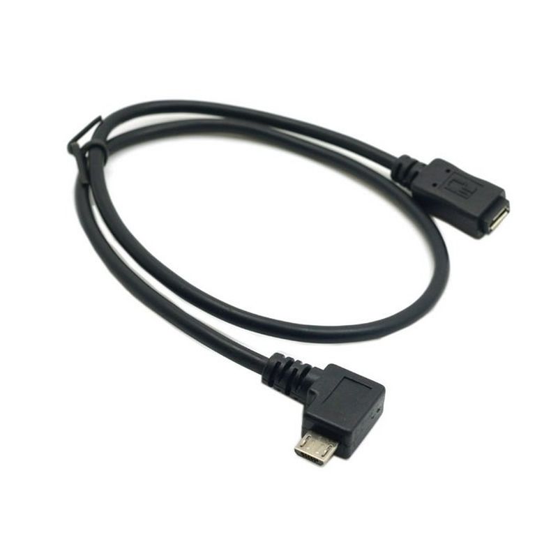 Kabel Przedłużacz MicroUSB na Micro USB PRAWY 0,5M EAN (GTIN) 5902983232797