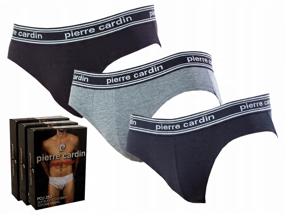 

Pierre Cardin Slipy męskie bawełna - 3-PAK - XL