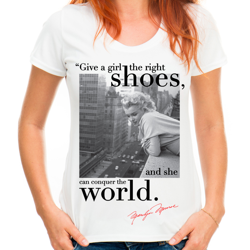 

Koszulka z Marilyn Monroe na dzień kobiet matki XL