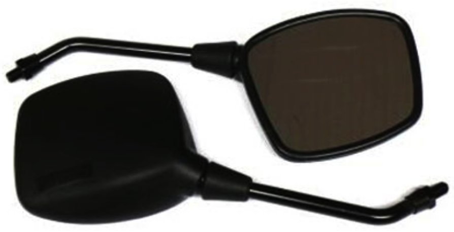 Pravé Zrcátko Kawasaki Gpz 305 B Belt Drive 83-86 Nové